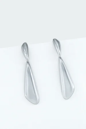 Boucles d'oreilles Gouttes en Acier