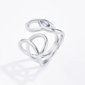 Bague Evidée en Acier