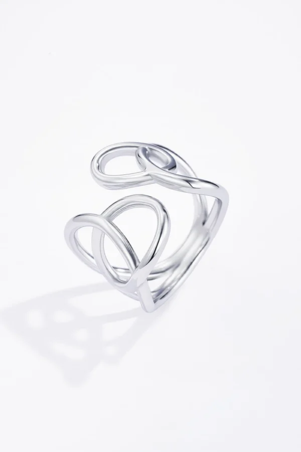 Bague Evidée en Acier