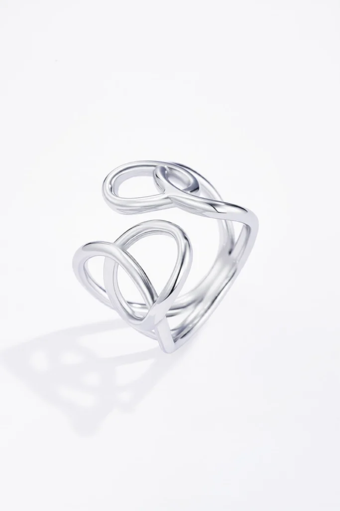 Bague Evidée en Acier