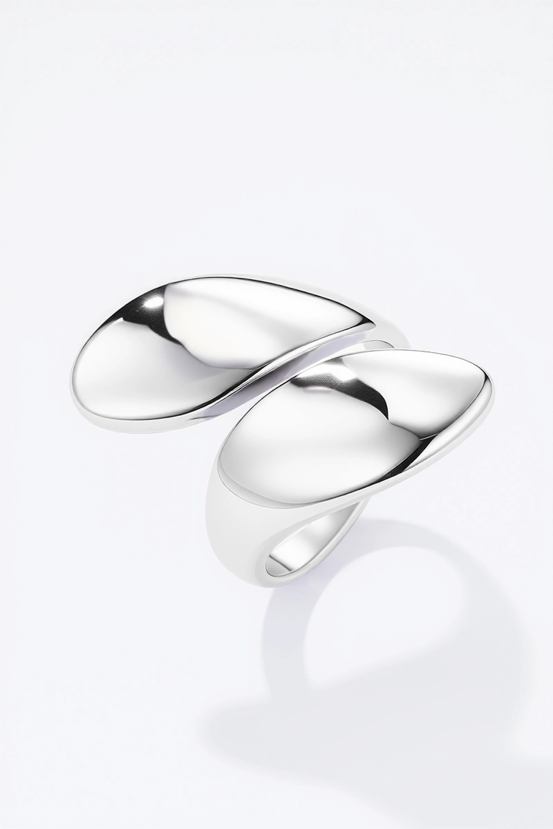 Bague toi et Moi en Acier