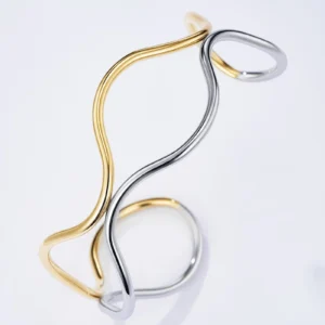 Bracelet en Acier Doré