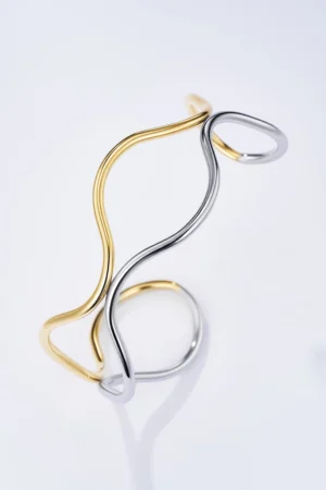 Bracelet en Acier Doré