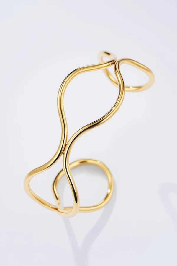 Bracelet en Acier Doré