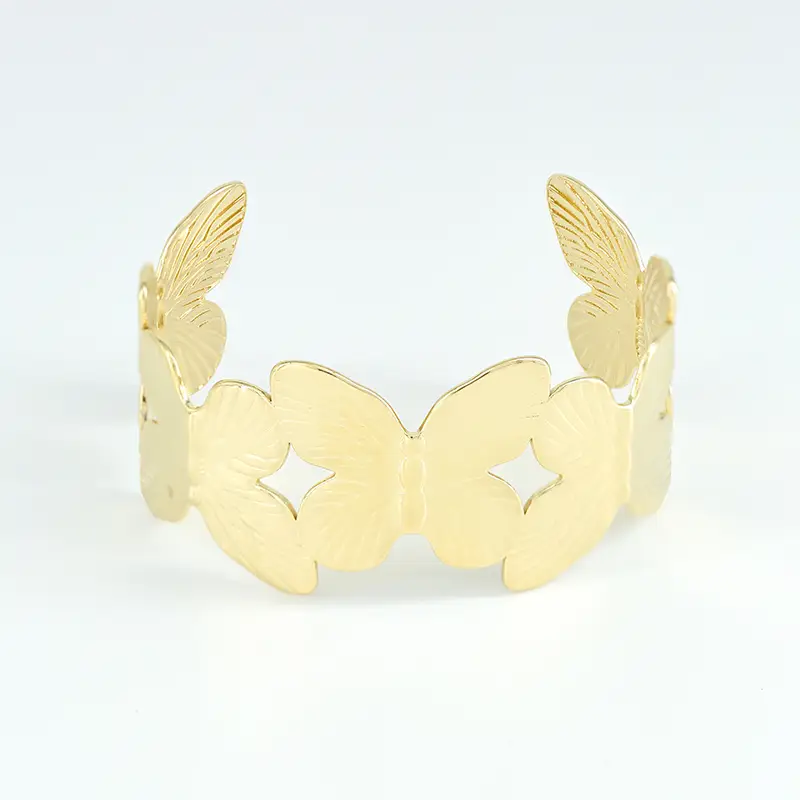 Bracelet Manchette en Acier – Image 2