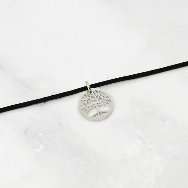 Collier Arbre de Vie en Acier