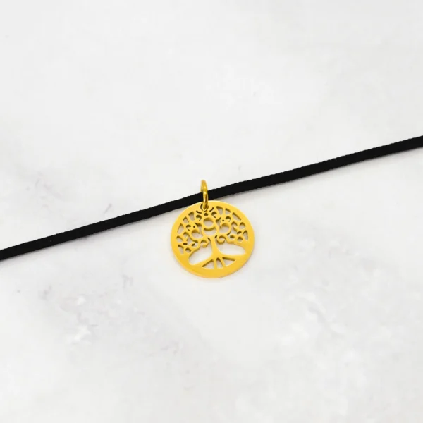 Collier Arbre de Vie en Acier